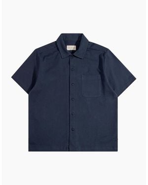 Far Afield Busey Textured Shirt - Blue