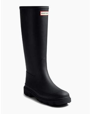 HUNTER Downpour Tall Wellingtons - Black