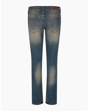 PUMA 32L Skinny Fit Dw Jeans - Blue