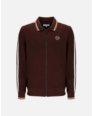 Sergio Tacchini Giorno Track Top Jacket Bitter Chocolate - Brown
