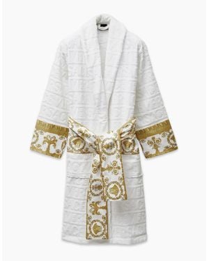 Versace Cotton Bathrobe - White