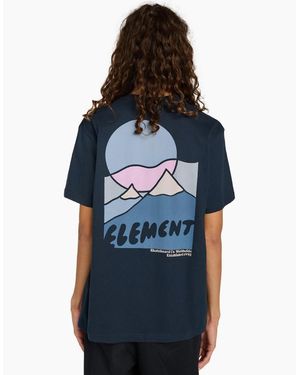 Element Sunrise Short Sleeve T-Shirt - Blue