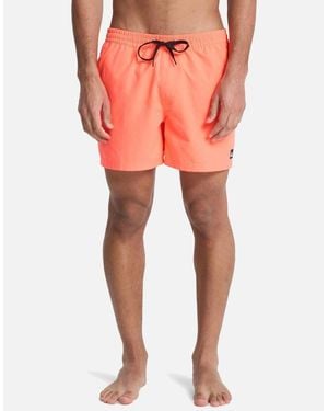 Quiksilver Everyday Solid 15" Swim Shorts - Red