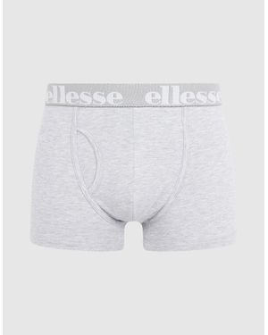Ellesse Hali 3Pk Boxers - White