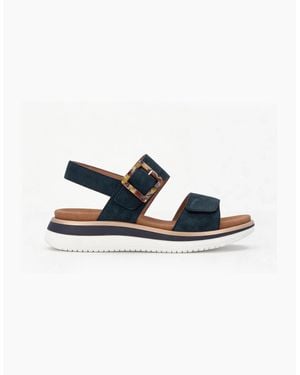 Remonte D1J62 Ankle Strap Sandals - Blue