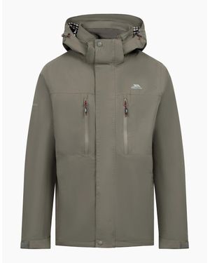 Trespass Griminish Waterproof Jacket - Grey
