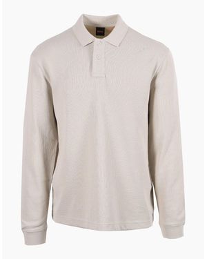 BOSS Boss Petempestolong Polo Light - White