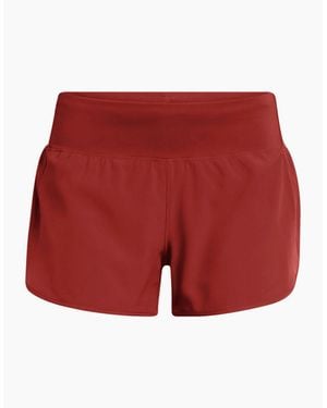 Under Armour Launch Pro 3 Running Shorts With Elasticated Waistband - Red
