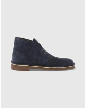 Clarks Bushacre 2 Desert Boot - Blue