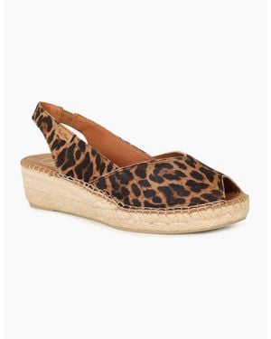 Toni Pons Bernia Wedge Heel Espadrilles Sandals - Brown