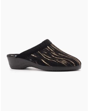 Lunar Slippers Glenda Kla 267 - Black