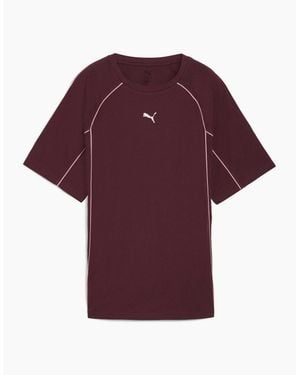 PUMA Sport Relaxed Tee Oversized Fit T-Shirt - Brown