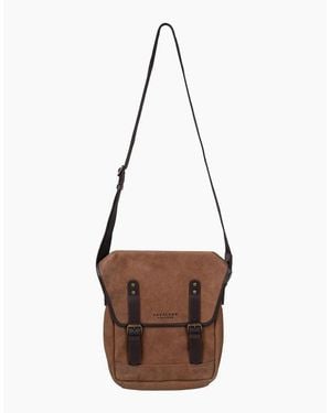 Lakeland Leather Hawksdale Reporter Bag - Brown