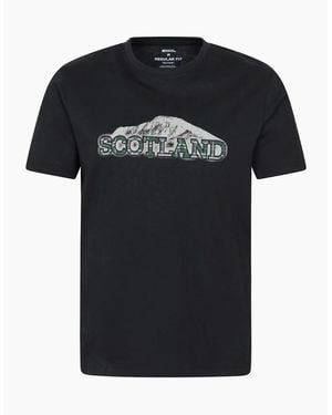 Mountain Warehouse Scotland Short-Sleeved T-Shirt - Black