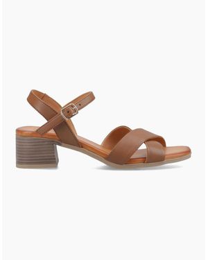 Hush Puppies Regina Heeled Sandals - Brown
