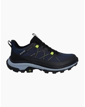 Hi-Tec Aww Infuse Trail Shoes/Spellbound/Acid Lime - Blue