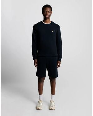 Lyle & Scott Cotton Sweat Short - Blue