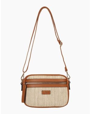 David Jones Mango Messenger Bag - White