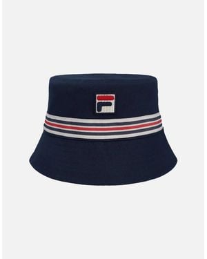 Fila Jojo Heritage Stripe Bucket Hat - Blue