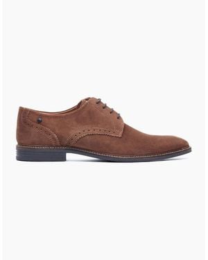 Base London London Eton Derby Shoes Tan - Brown