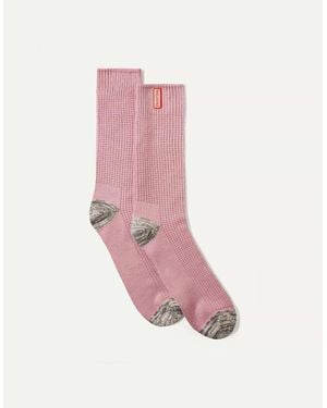 SealSkinz Bradenham Bamboo Mid Lightweight Crew Socks - Pink
