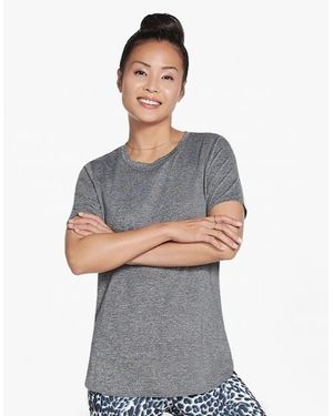 Skechers W3Ts303/Blk Go Dri Essential Tunic T-Shirt Bold - Grey
