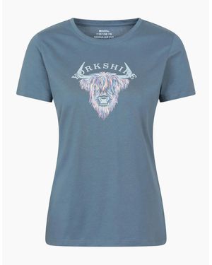 Mountain Warehouse Ladies Yorkshire T-Shirt - Blue