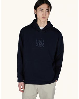 Paul & Shark X-Soft Fleece Cotton Blend Hoodie - Blue