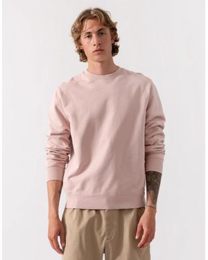 COLORFUL STANDARD Classic Organic Crew Neck Sweatshirt - Pink