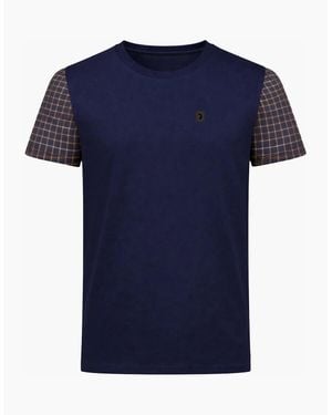 Luke 1977 Dale Regular Fit T-Shirt 220Gsm Dark - Blue