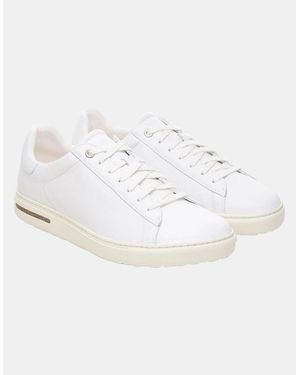 Birkenstock Bend Low Natural Leather Trainers - White