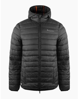 Aquascutum London Logo Active Hoodie Jacket - Black