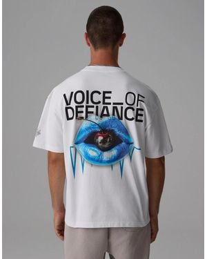 Voice of Defiance Lines Cherry - Grey
