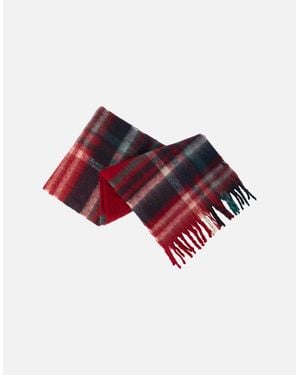 Trespass Lewes Checked Winter Scarf - Red