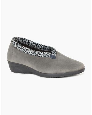 Lunar Paloma Full Slippers - Grey