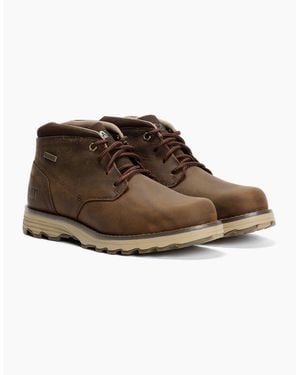 Caterpillar Elude Waterproof P720686 Dark Boots - Brown