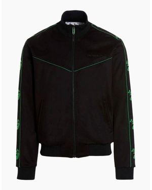 Off-White c/o Virgil Abloh Ow Face Band Slim Tracktop - Black