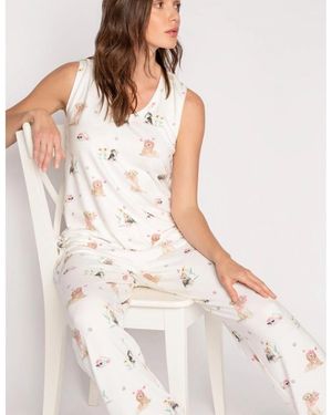 Pj Salvage Salvage Garden Party Tank Top - Natural