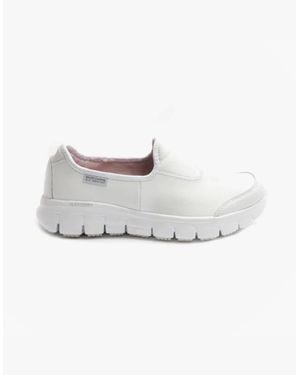 Skechers Work 76536Ec Sure Track Sr Occupational Trainers - White