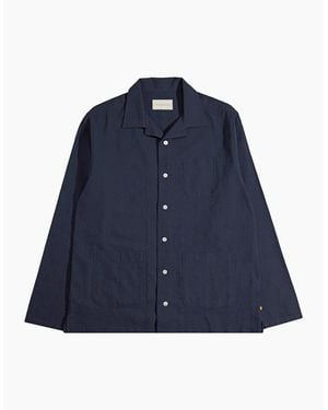 Far Afield Dewey Slub Shirt - Blue
