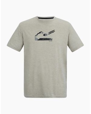 Regatta Fingal Landscape Marl T-Shirt - Grey
