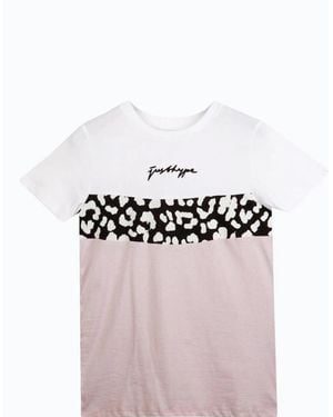 Hype Regular Fit Crew Neck T-Shirt - Purple