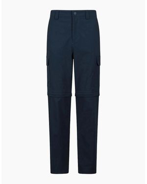 Mountain Warehouse Delta Stretch Zip-Off Trousers - Blue