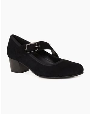Gabor Fortune Mary Jane Court Shoes - Black