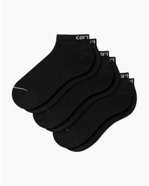Carhartt Script Trainers Socks - Black