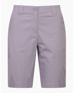 Mountain Warehouse Ladies Coast Stretch Shorts - Purple