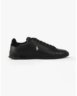 Polo Ralph Lauren Heritage Court Ii Trainers/Soft - Black