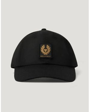 Belstaff Phoenix Patch Wax Cap - Black