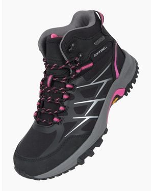 Mountain Warehouse Ladies Extreme Byzantine Vibram Waterproof Walking Boots - Black