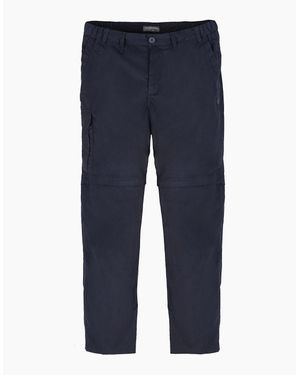Craghoppers Expert Kiwi Tailored Trousers - Blue